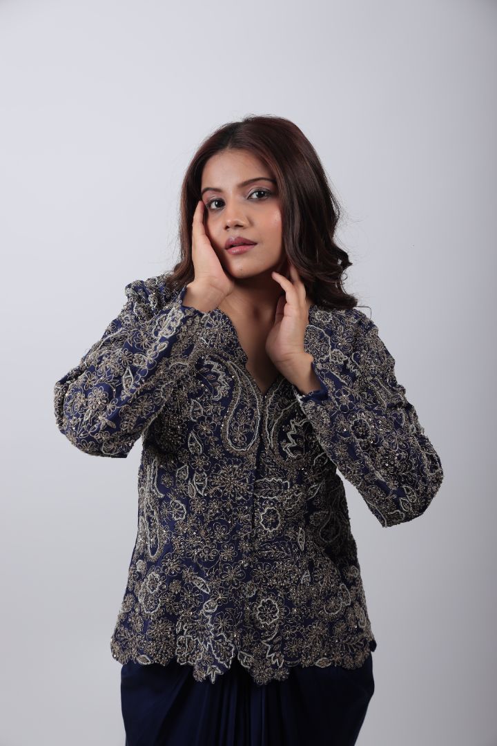 Nysa Royal Embroidered Ensemble